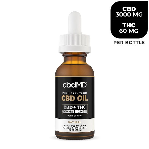 cbdMD Full Spectrum CBD Oil Tincture 30mL Best Price