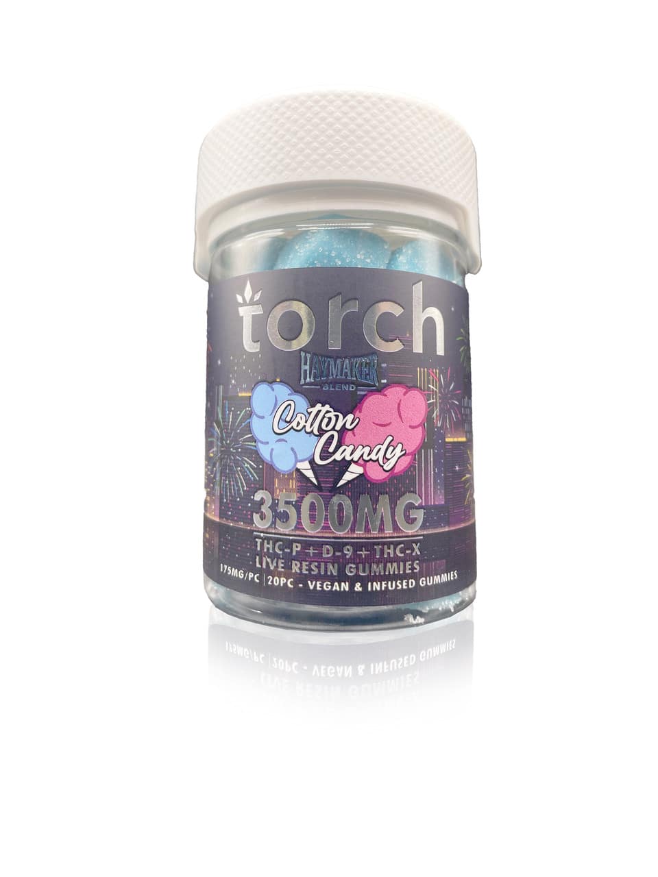 Torch 175mg Live Resin D9 + THCP + THCX Gummies (20pc) Best Price