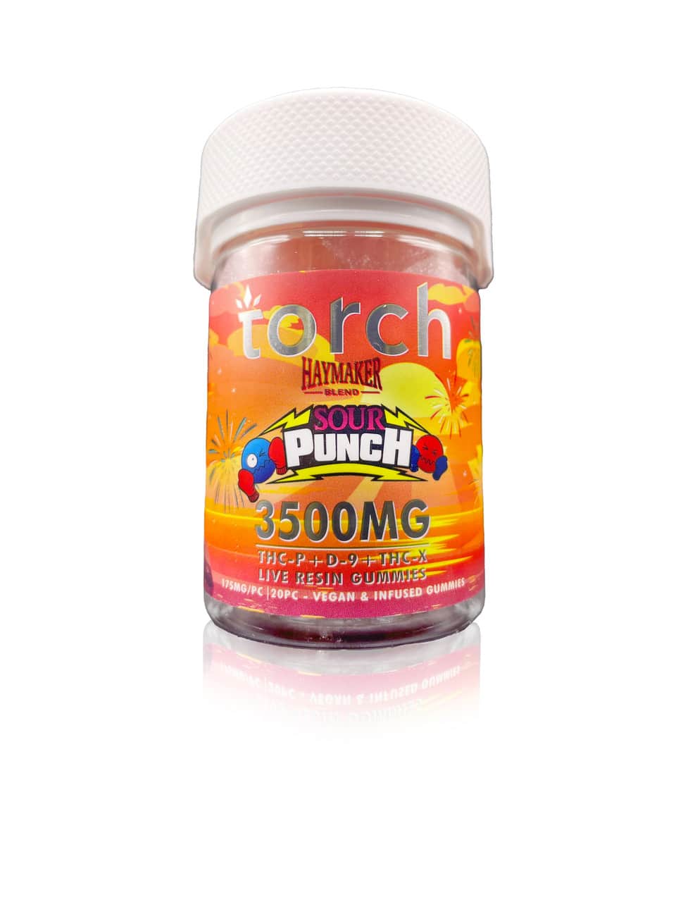 Torch 175mg Live Resin D9 + THCP + THCX Gummies (20pc) Best Price