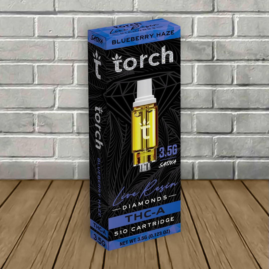 Torch Live Resin Diamonds THCa Cartridge 3.5g Best Price