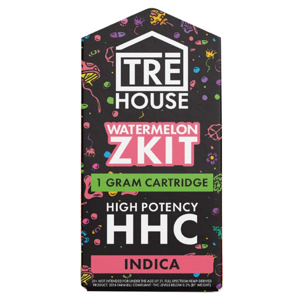 TRE House Live Resin HHC Cartridge - Watermelon Zkit 1G Best Price