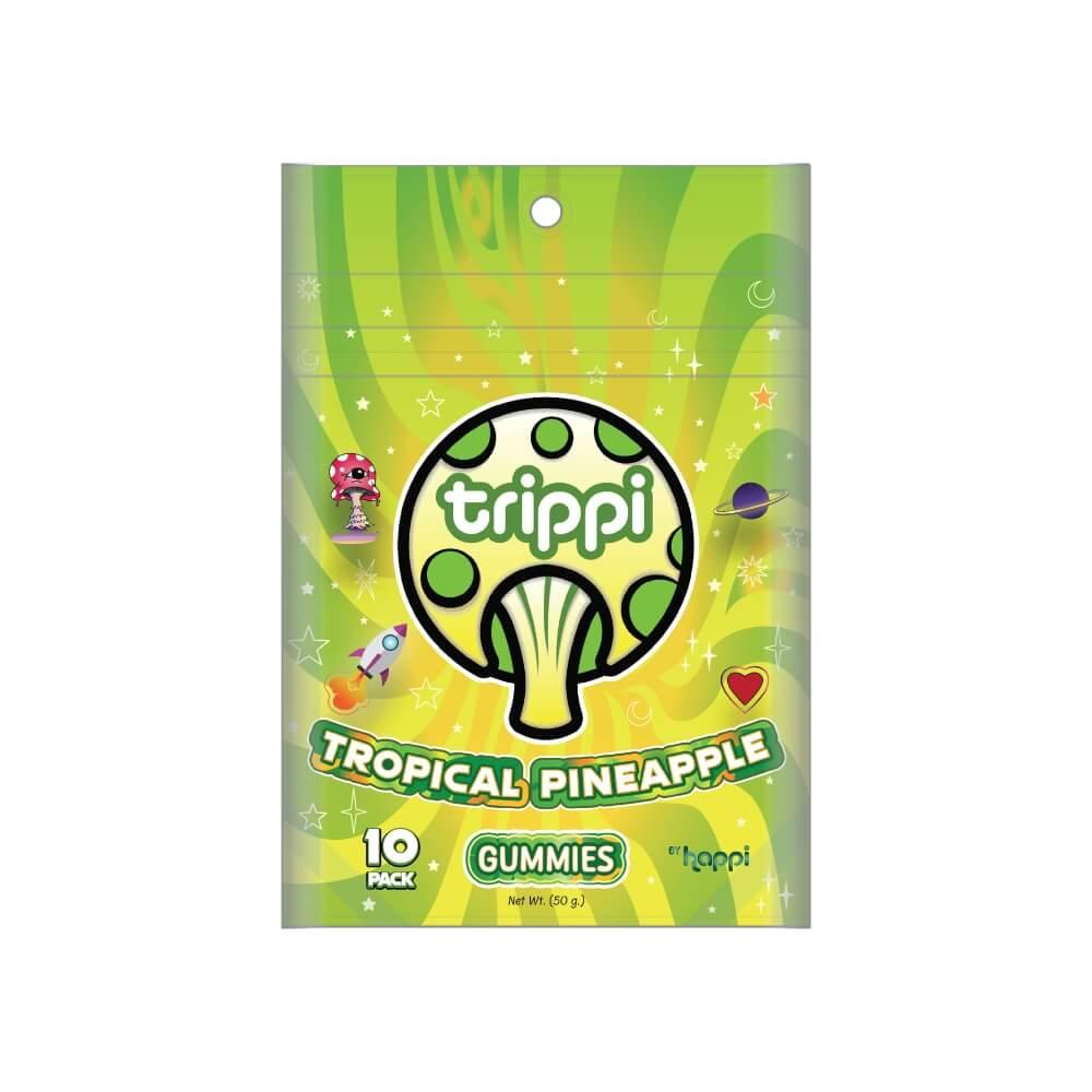 Happi Tropical Pineapple - 10ct Shroom Gummies Best Price