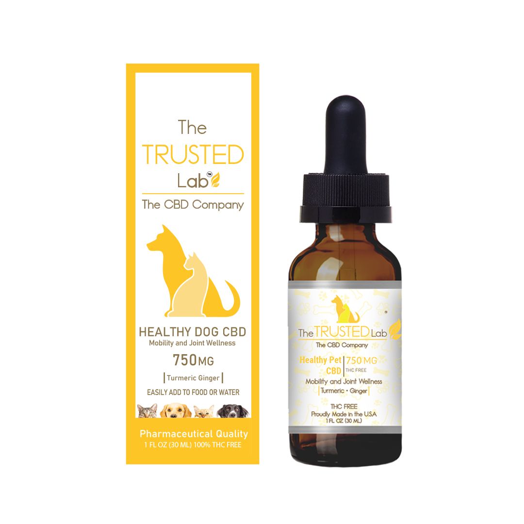 The Trusted Lab Healthy Dog CBD – Mobility and Joint Wellness 750mg (30ml) Best Price