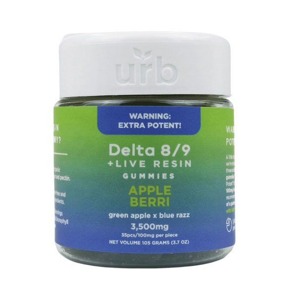 URB Delta 8 | Delta 9 Gummies 3500mg Best Price