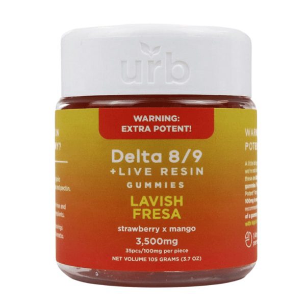 URB Delta 8 | Delta 9 Gummies 3500mg Best Price