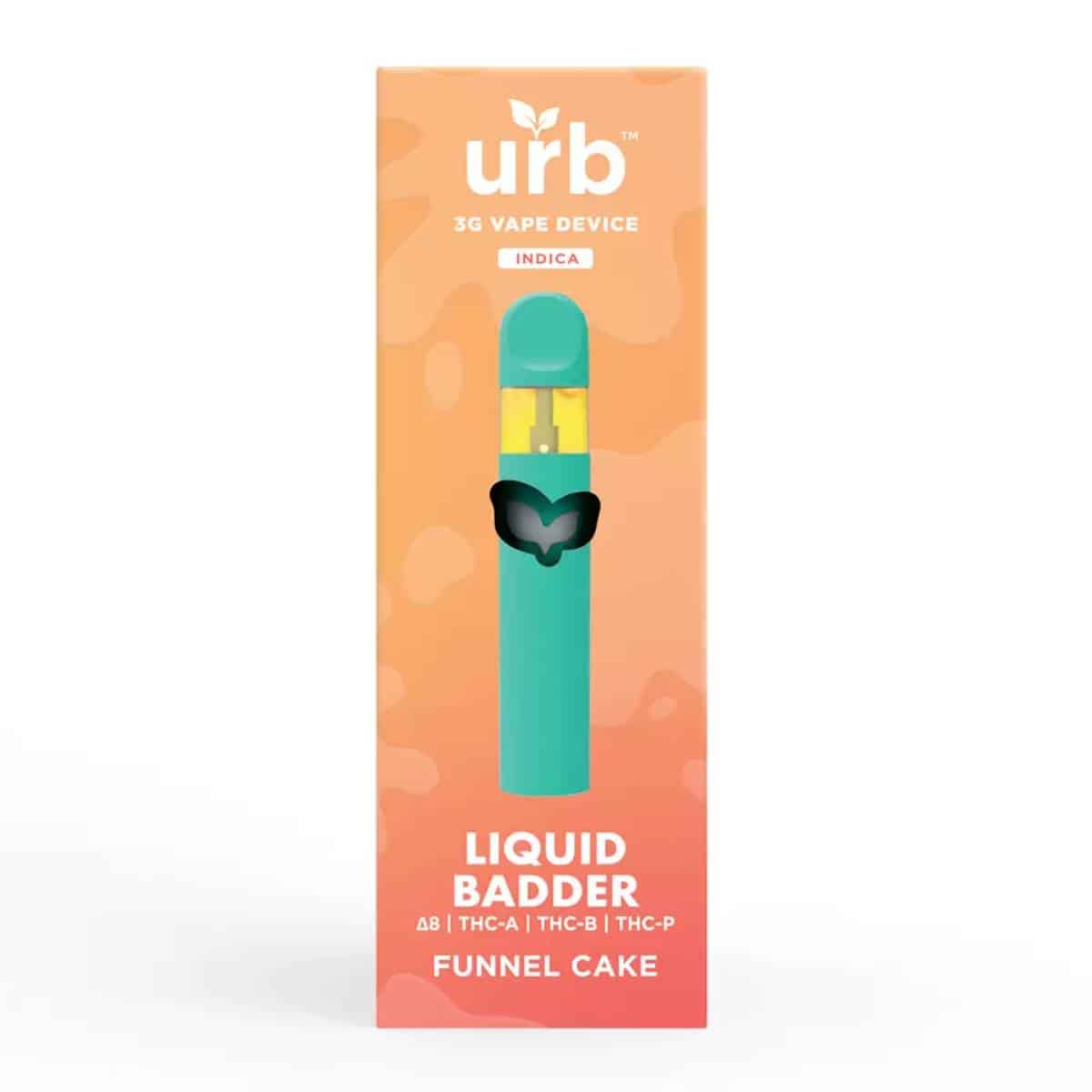 Urb Liquid Badder Disposable Vape 3g Best Price