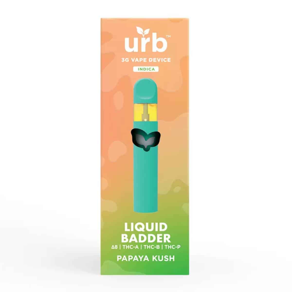 Urb Liquid Badder Disposable Vape 3g Best Price