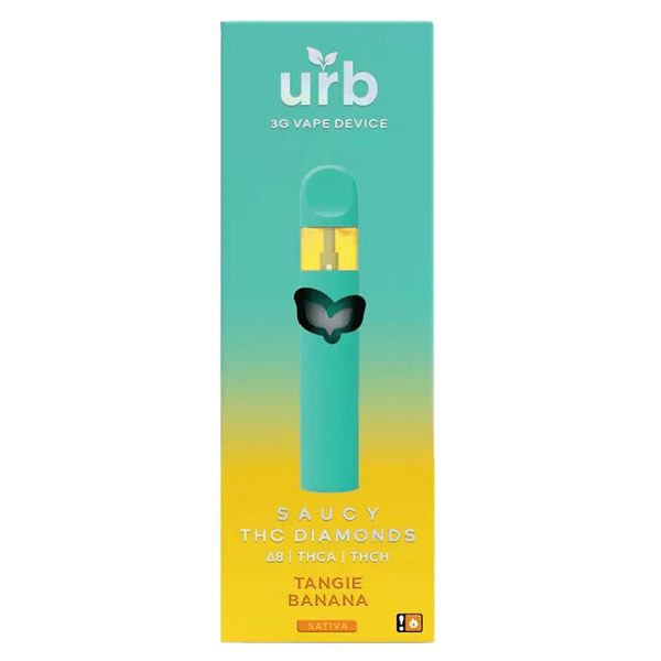 URB Saucy THC Blend Diamonds Disposable Vape Pen 3 Grams Best Price