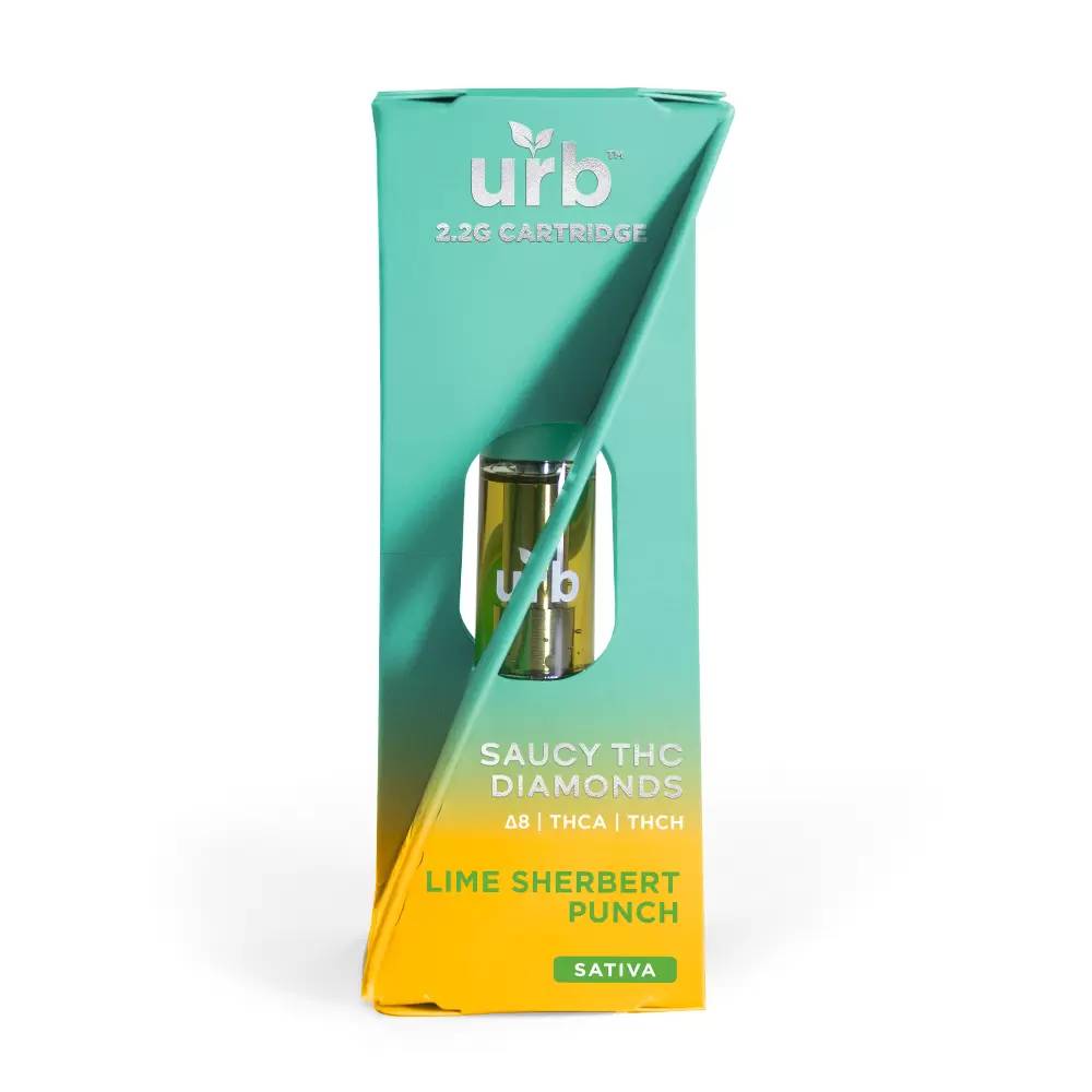 Urb Saucy THCA Diamonds Cartridges 2.2g Best Price