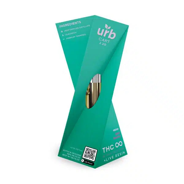 Urb THC Infinity Cartridges (2.2g) Best Price