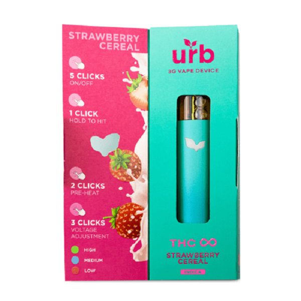 URB THC Infinity Disposable Vape Pen 3G Best Price