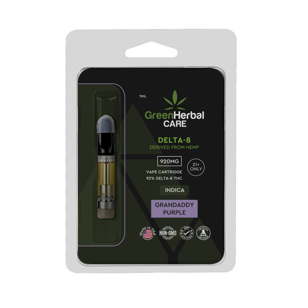 Green Herbal Care GHC Delta-8 THC Vape Cartridge Best Price