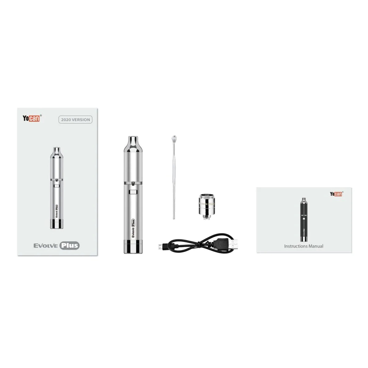 Yocan Evolve Plus Dab Vaporizer Pen (Black) Best Price
